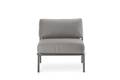 Bilbao Fauteuil lounge acier 3