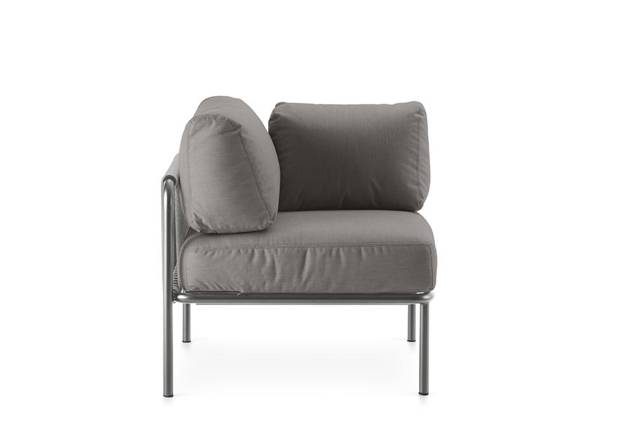 Bilbao Loungeecke Stahl 2