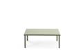Bilbao Loungetisch Stahl 80x80 cm 1