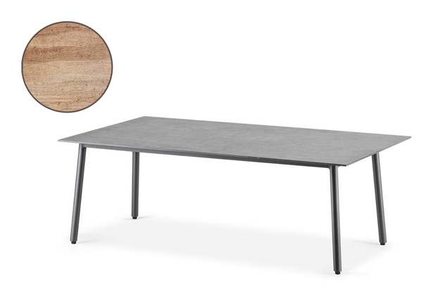 Palma Loungetisch Aluminium 120x70 cm