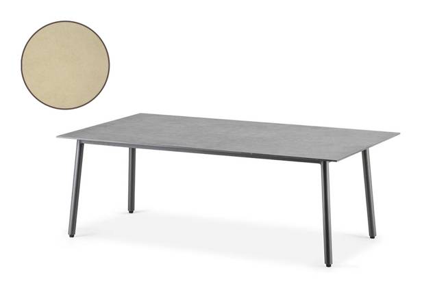 Palma Loungetisch Aluminium 120x70 cm