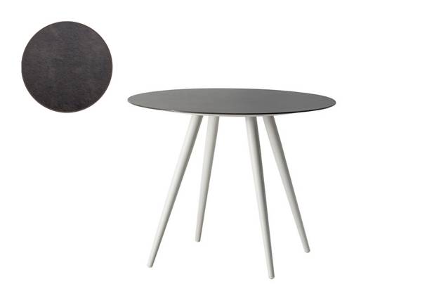 Kapstadt Gartentisch Aluminium Ø 80 cm