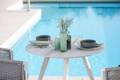 Kapstadt Table de jardin aluminium 4