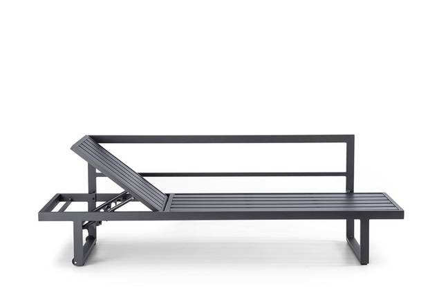 Tosca 3er Loungebank Aluminium 12