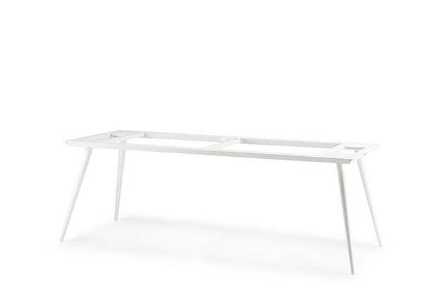 Kapstadt Gartentisch Aluminium Ø 129 cm 3