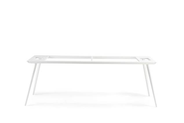 Kapstadt Gartentisch Aluminium Ø 129 cm 5