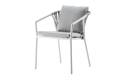 Seattle Chaise de jardin empilable aluminium 1
