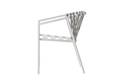 Seattle Chaise de jardin empilable aluminium 2