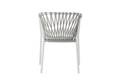 Seattle Chaise de jardin empilable aluminium 3