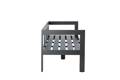 Livorno 3er Diningbank Aluminium 2