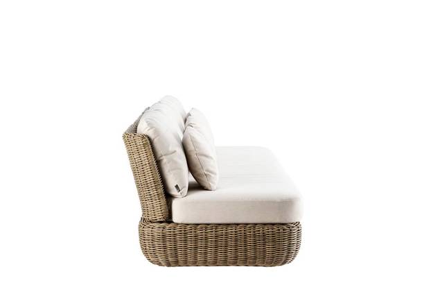 Siena 3er Loungebank Rattan 2