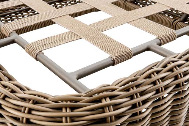 Siena Loungehocker Rattan 2
