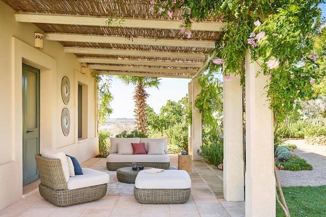 Siena Loungehocker Rattan 5