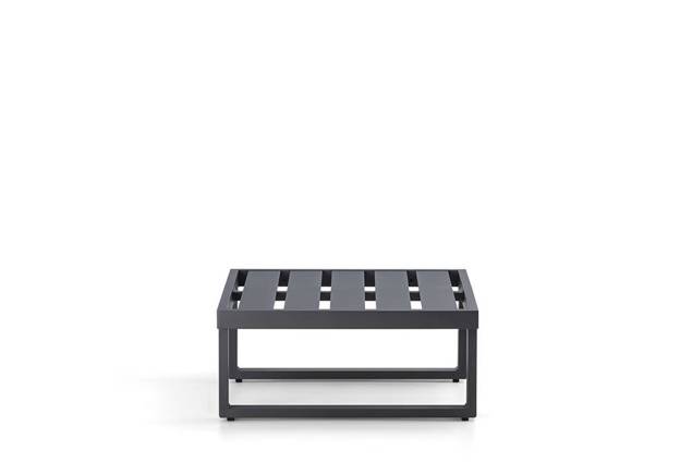Tosca Dining Loungehocker/Tisch Aluminium 2