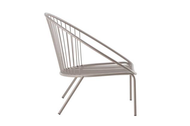Como Loungesessel Stahl 2