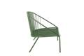 Como 2.5er Loungebank Stahl 2