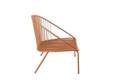 Como 2.5er Loungebank Stahl 2