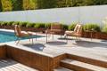 Como 2.5er Loungebank Stahl 5