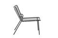 Vienna Fauteuil lounge empilable acier 2