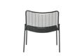 Vienna Fauteuil lounge empilable acier 3