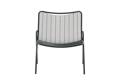 Vienna Fauteuil lounge empilable acier 4