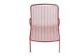 Vienna Fauteuil lounge empilable acier 5