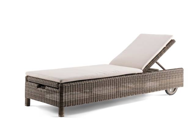 Maxime II Liegestuhl Rattan 2