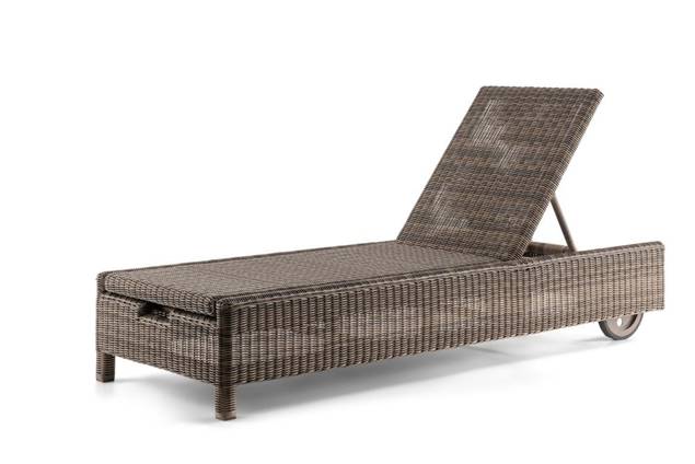 Maxime II Liegestuhl Rattan 4