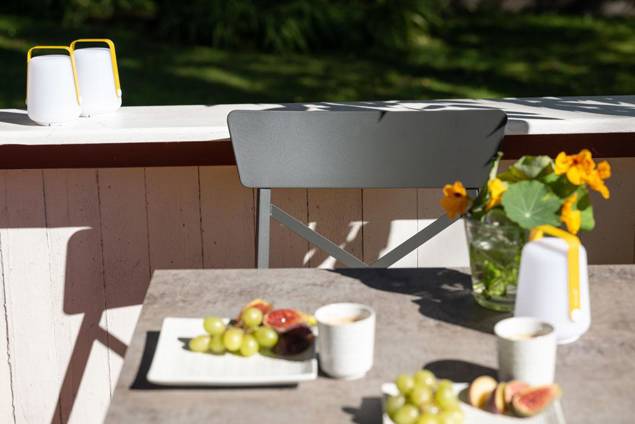 Brixen Gartentisch Aluminium 50x60 cm 25