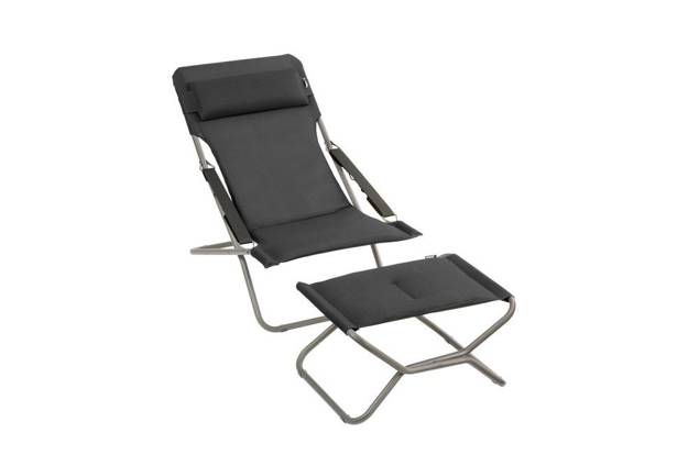 Transabed Chaise de jardin pliant acier 1