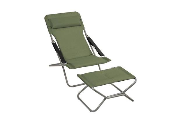 Transabed Chaise de jardin pliant acier 1