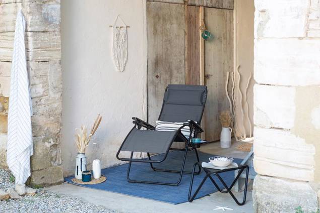 Vogue Table d'appoint acier 57x57 cm 1