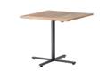Stockholm Table de jardin pliante acier 90x90 cm 2