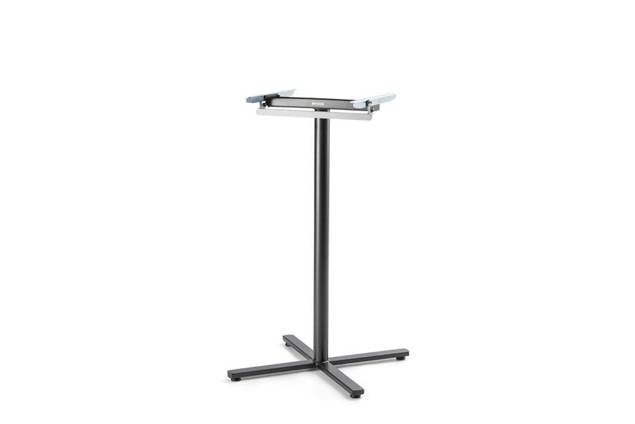 Stockholm Table de bar pliante acier Ø 80 cm 3