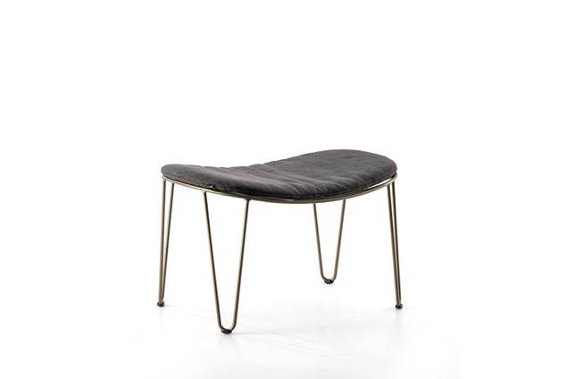 Montreal Tabouret d'extérieur acier inoxydable 2