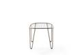 Montreal Loungehocker Edelstahl 2