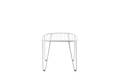 Montreal Loungehocker Edelstahl 1