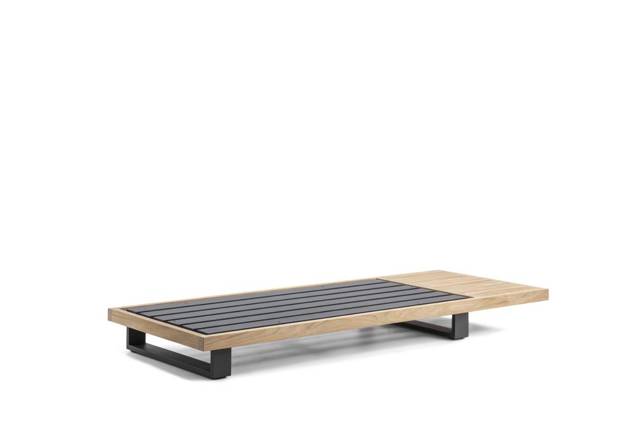Amalfi 2er Loungebank Aluminium 2