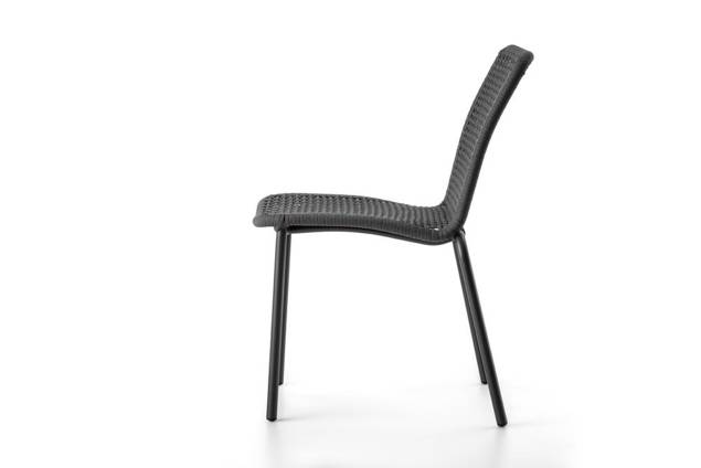 Palma Chaise de jardin empilable aluminium 1