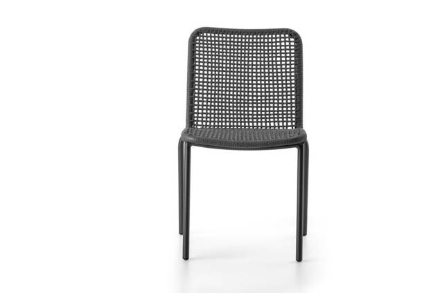 Palma Chaise de jardin empilable aluminium 3