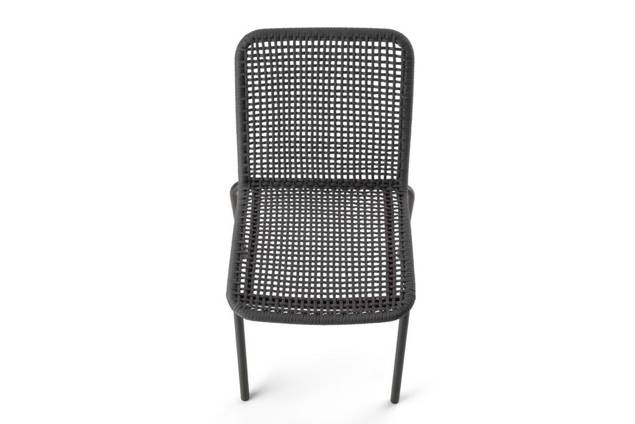 Palma Chaise de jardin empilable aluminium 4