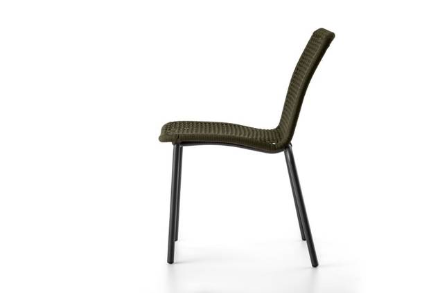 Palma Chaise de jardin empilable aluminium 2