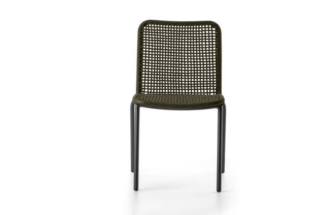 Palma Chaise de jardin empilable aluminium 4