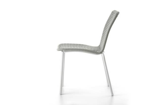 Palma Chaise de jardin empilable aluminium 1