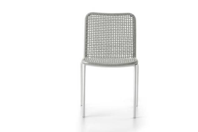Palma Chaise de jardin empilable aluminium 3