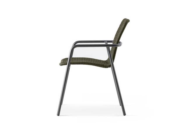 Palma Chaise de jardin empilable aluminium