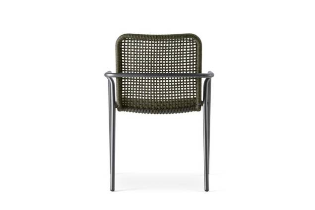 Palma Chaise de jardin empilable aluminium 1