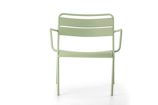 Quito Fauteuil lounge acier 3