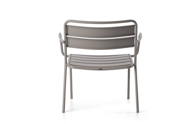Quito Fauteuil lounge acier 4
