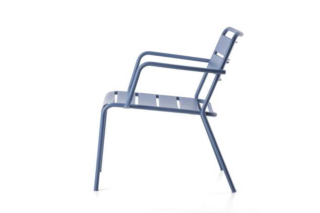 Quito Fauteuil lounge acier 1